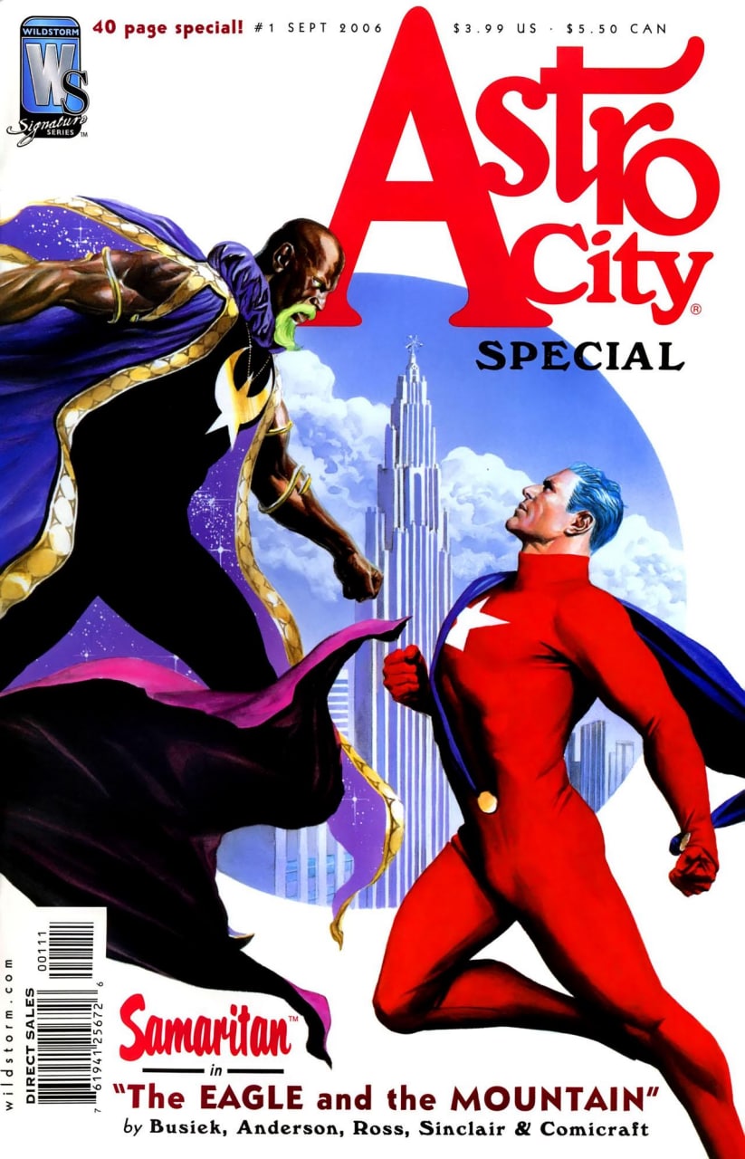 Portada ampliada de Astro City SPECIAL