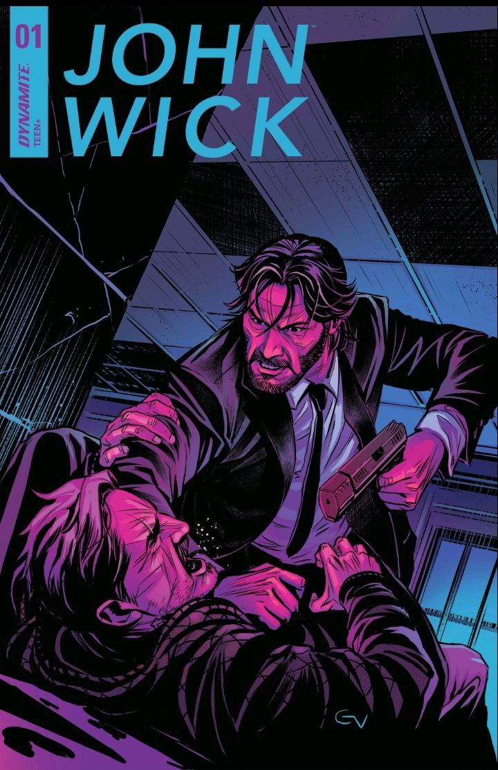 Portada ampliada de John Wick