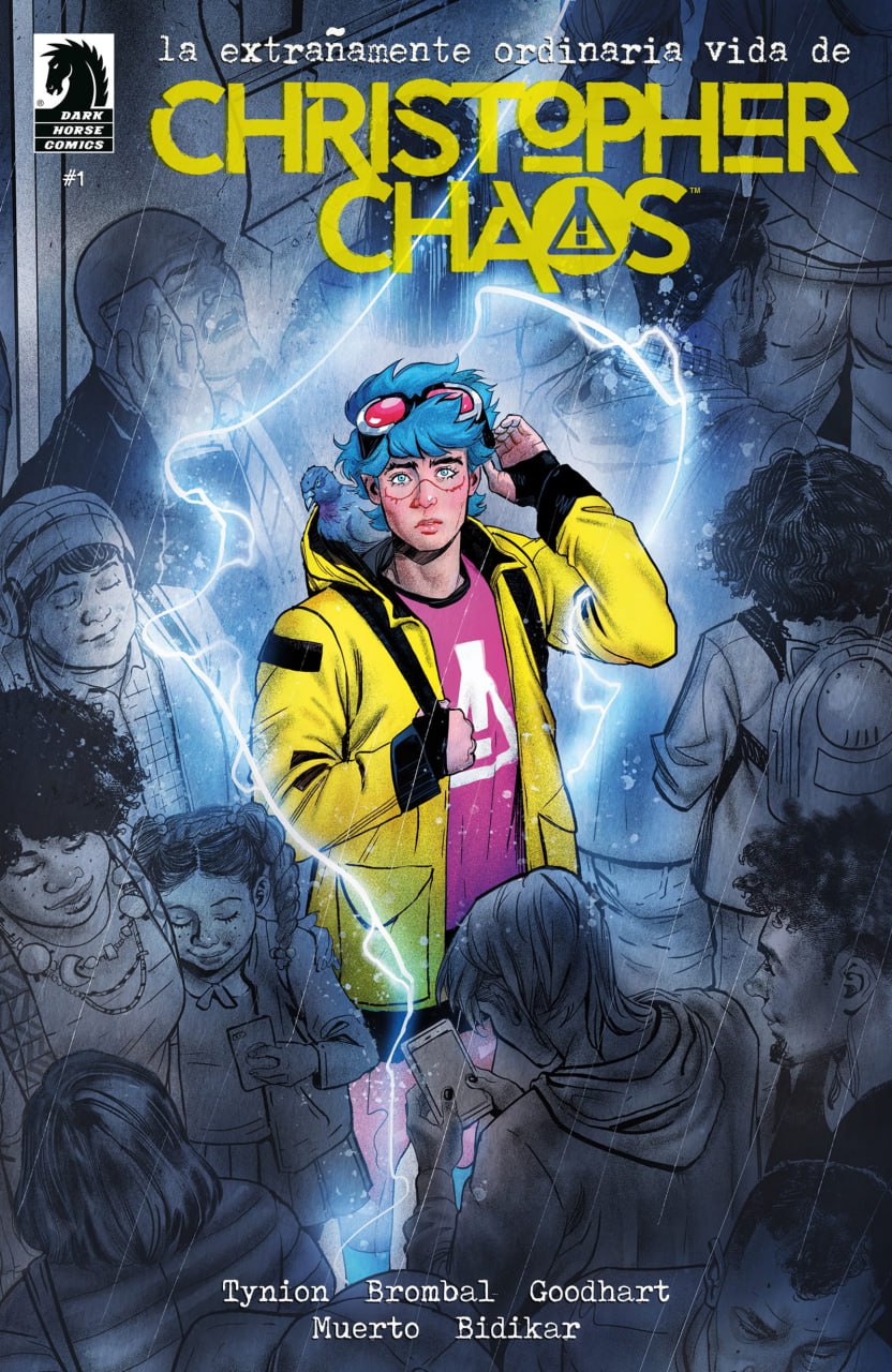 Portada ampliada de la extrañamente ordinaria vida de CHRISTOPHER CHAOS
