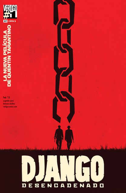 Portada ampliada de DJANGO DESENCADENADO