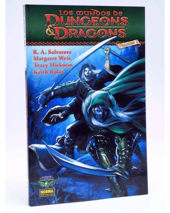Portada ampliada de LOS MUNDOS DE DUNGEONS & DRAGONS
