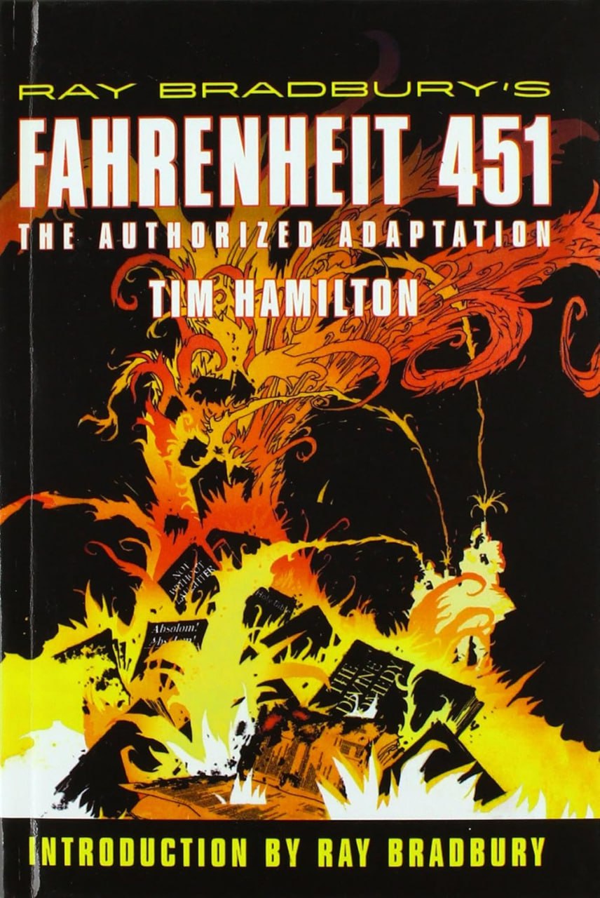 Portada ampliada de FAHRENHEIT 451