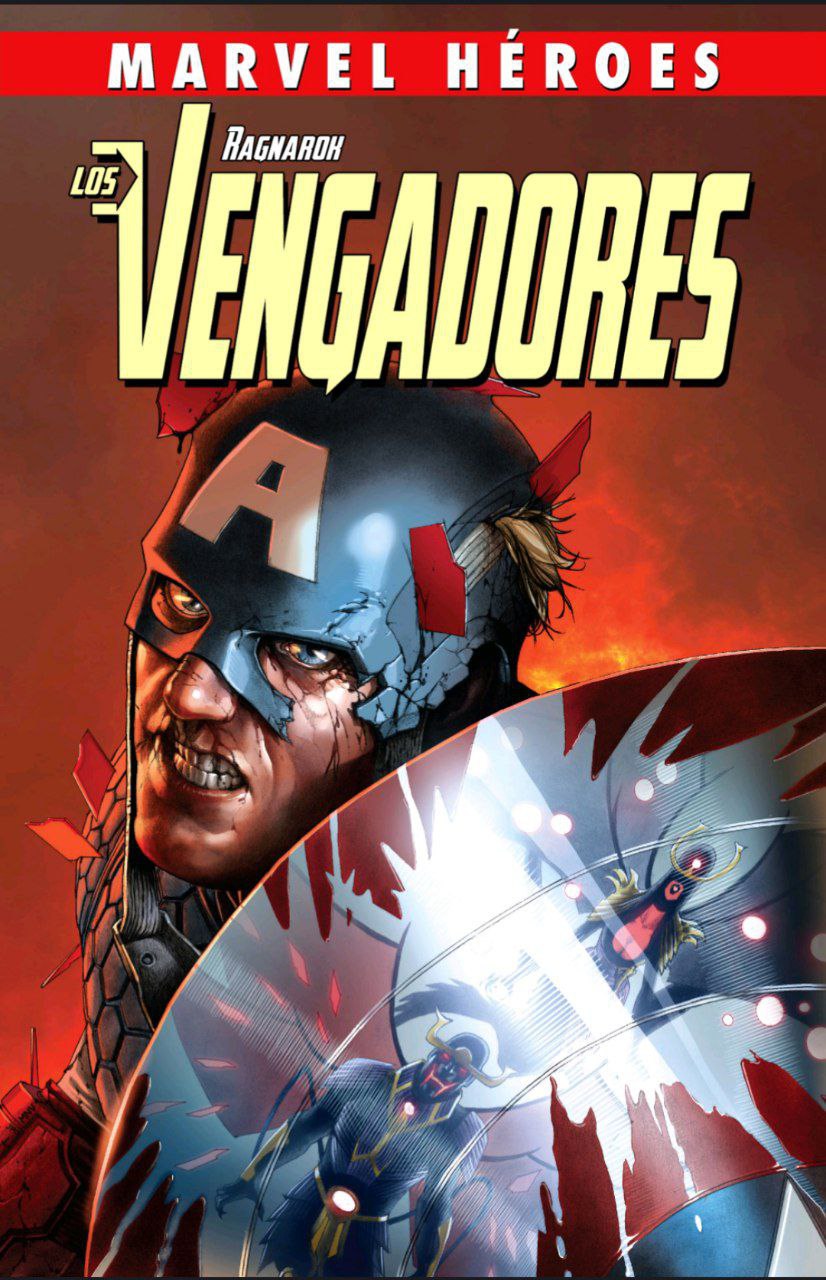 Portada ampliada de LOS VENGADORES