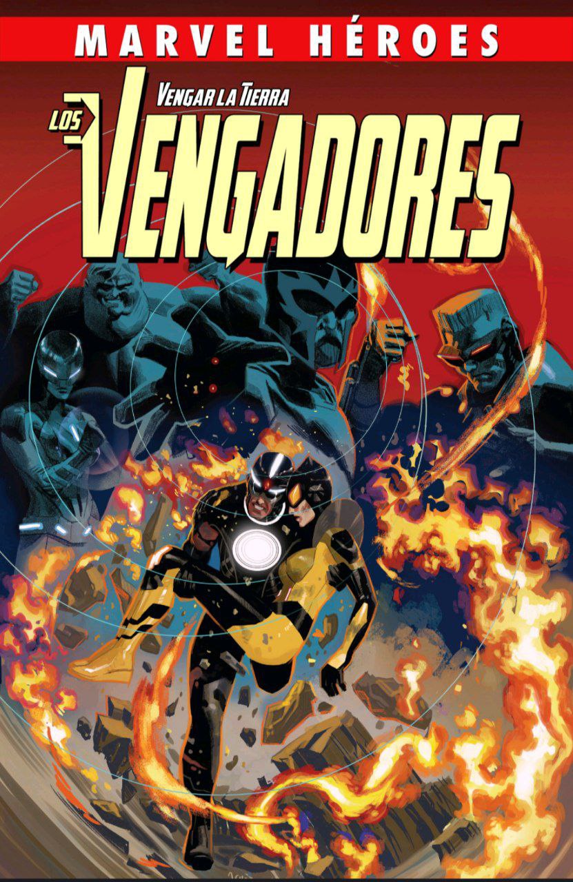 Portada ampliada de Vengadores