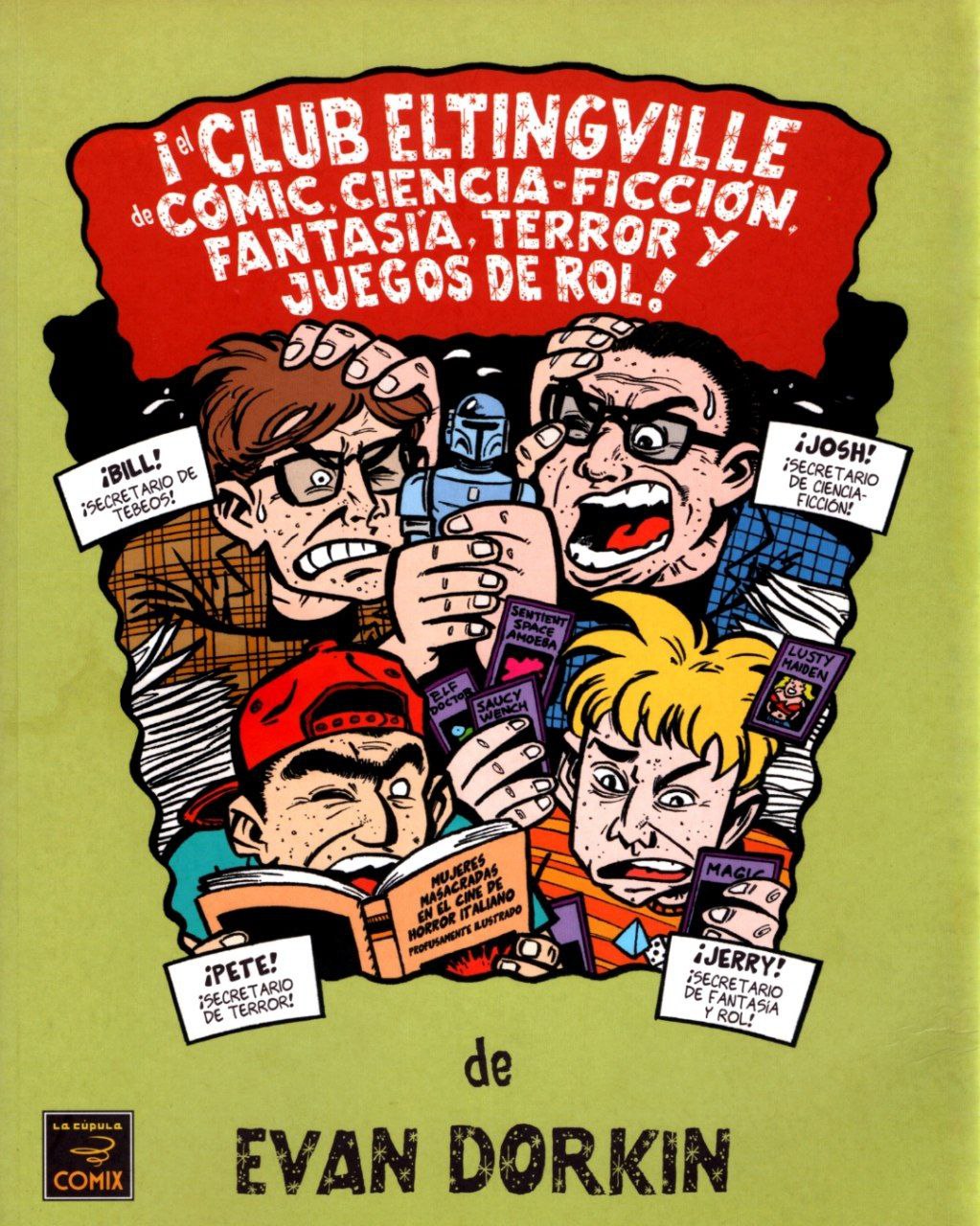 Portada ampliada de ¡CLUB ELTINGVILLE DE COMIC, CIENCIA-FICCION, FANTASIA, TERROR Y JUEGOS DE ROL!