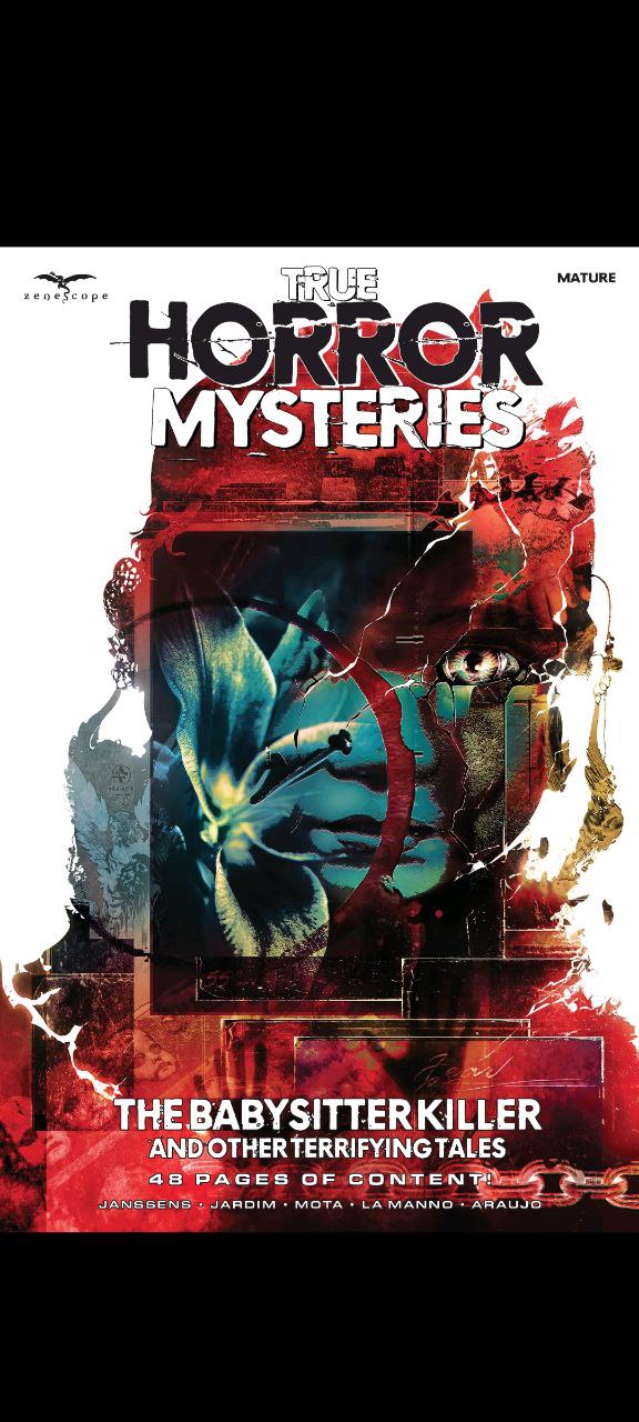 Portada ampliada de TRUE HORROR MYSTERIES