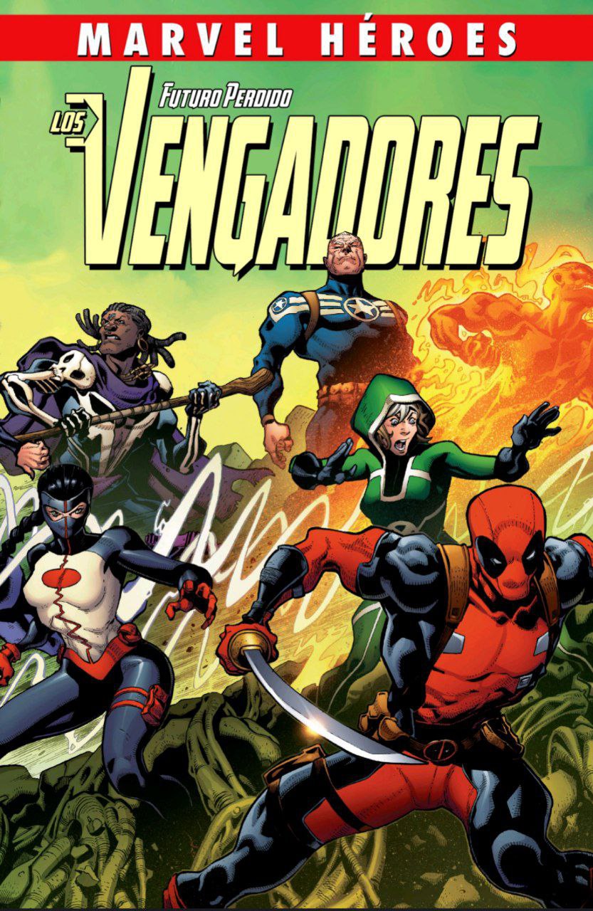 Portada ampliada de LOS VENGADORES