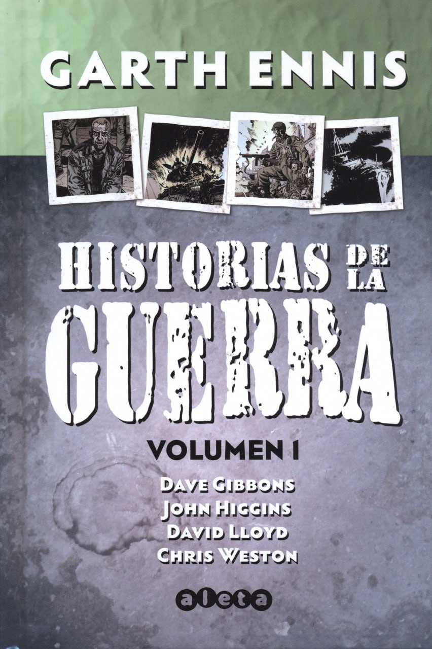 Portada ampliada de HISTORIAS DE LA GUERRA