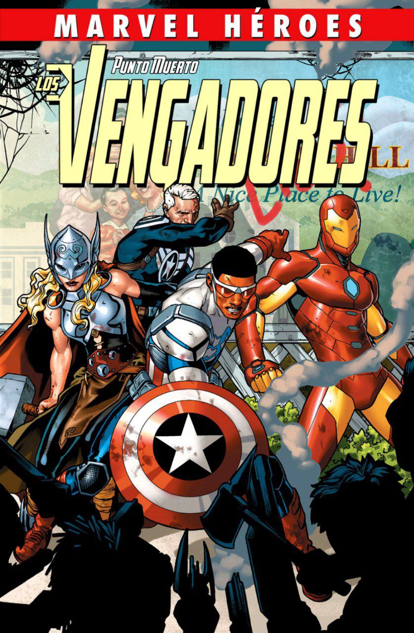 Portada ampliada de Vengadores