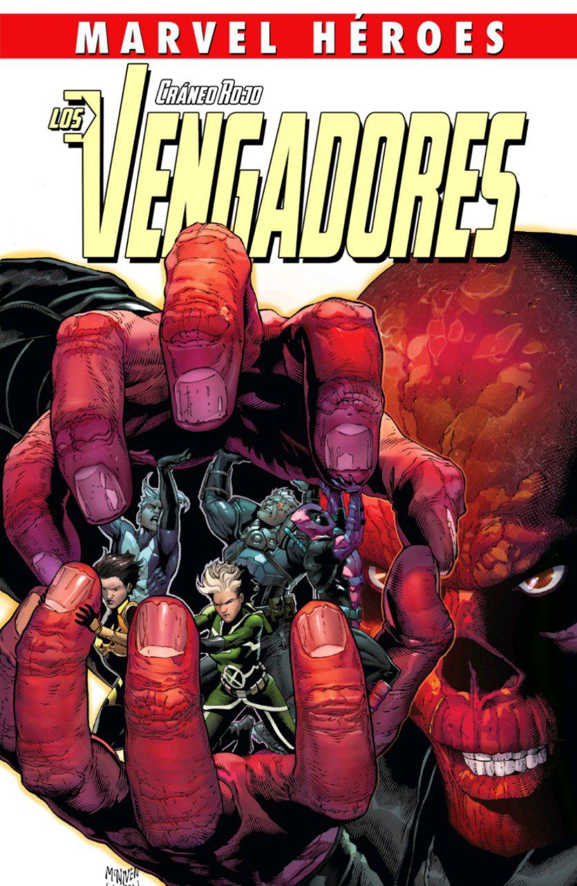 Portada ampliada de LOS VENGADORES