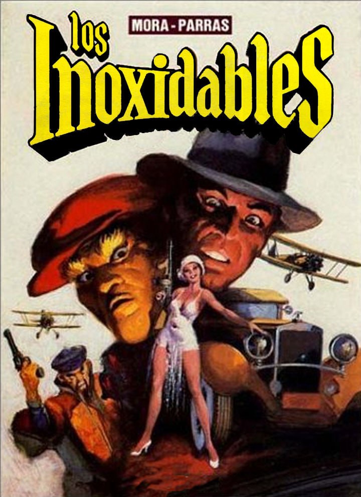 Portada ampliada de los Inoxidables