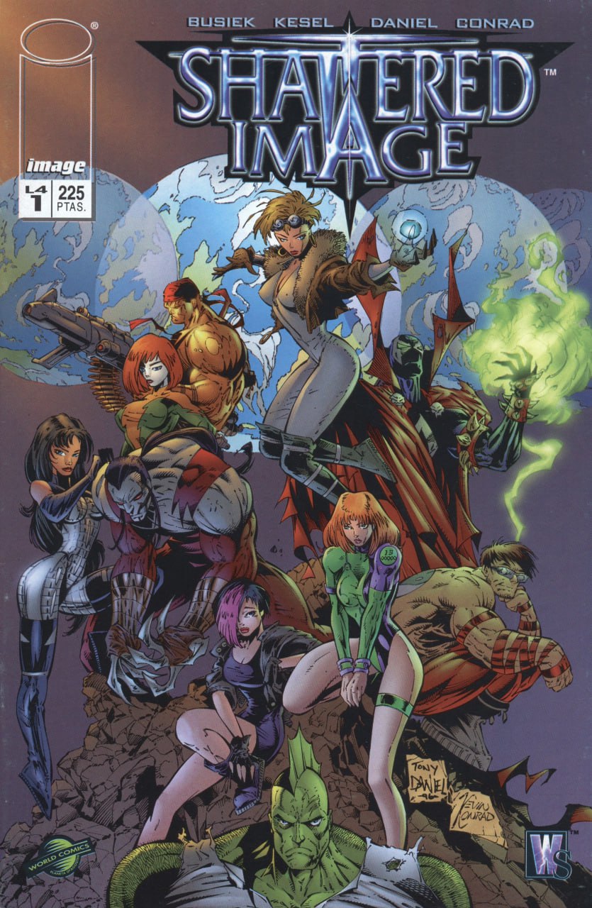 Portada ampliada de Shattered Image
