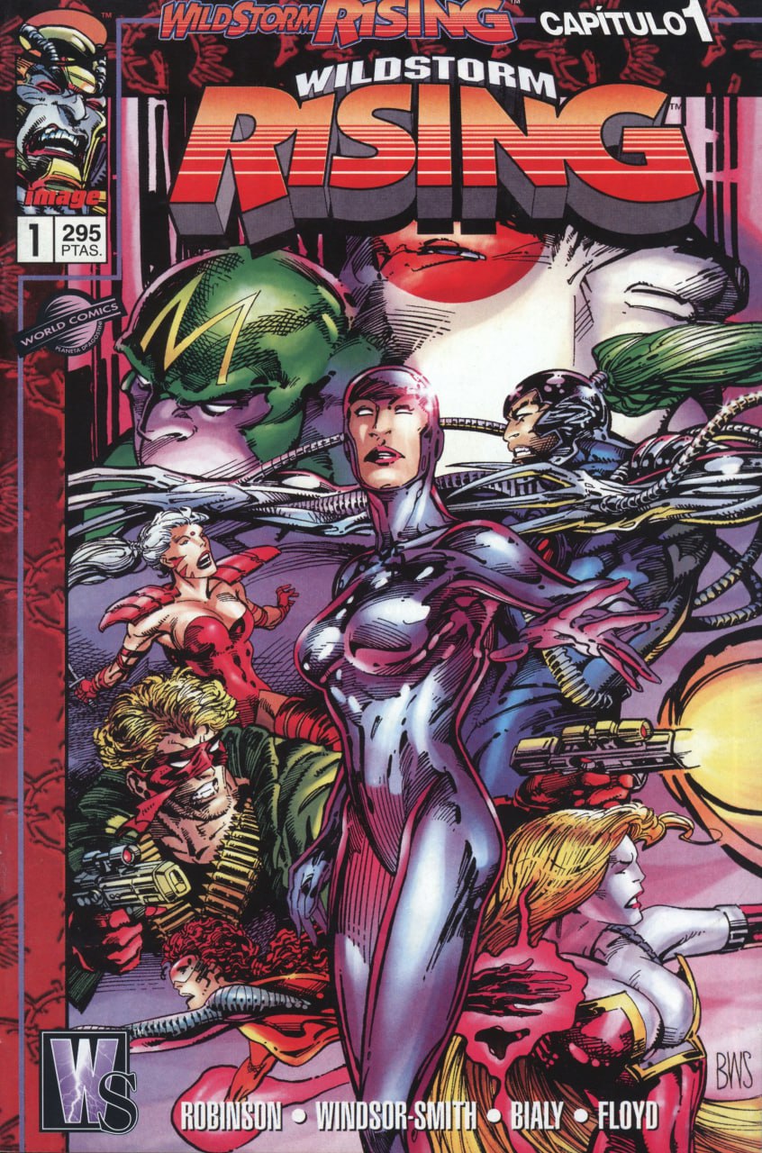 Portada ampliada de WILDSTORM RISING