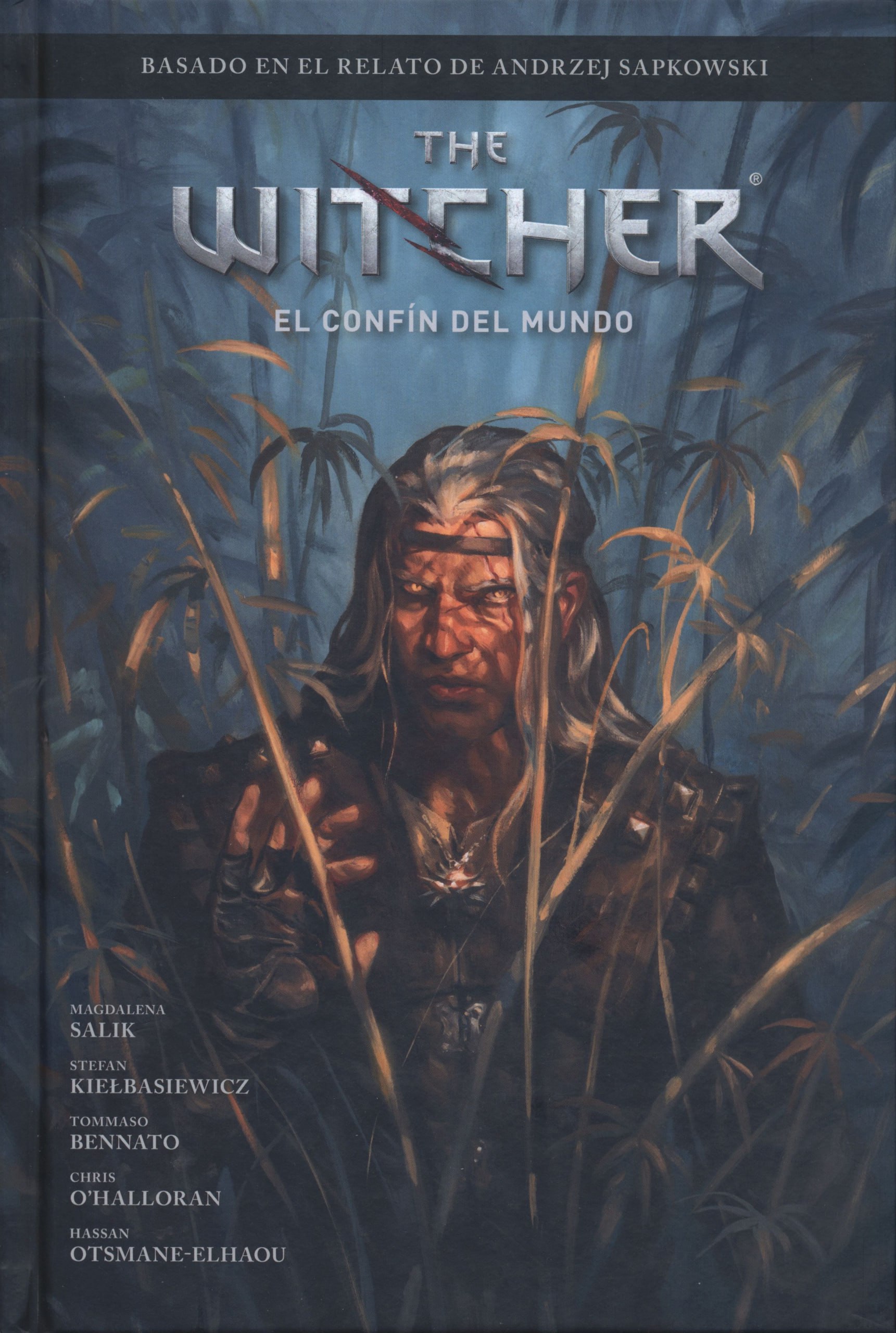 Portada ampliada de THE WITCHER EL CONFÍN DEL MUNDO