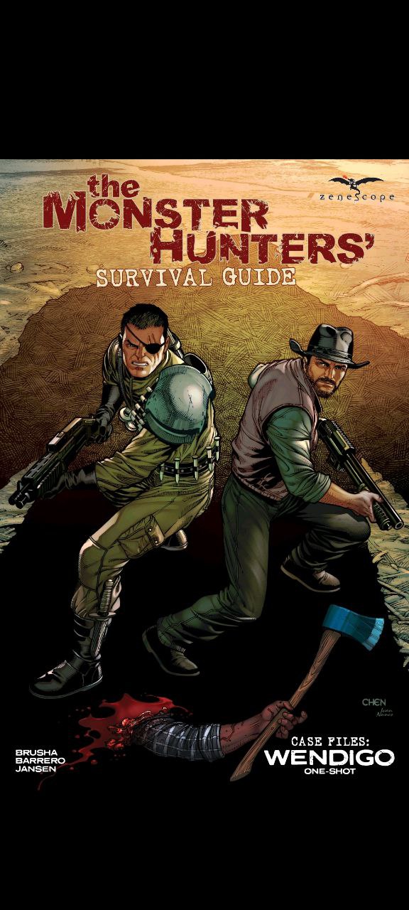 Portada ampliada de the MONSTER HUNTERS' SURVIVAL GUIDE