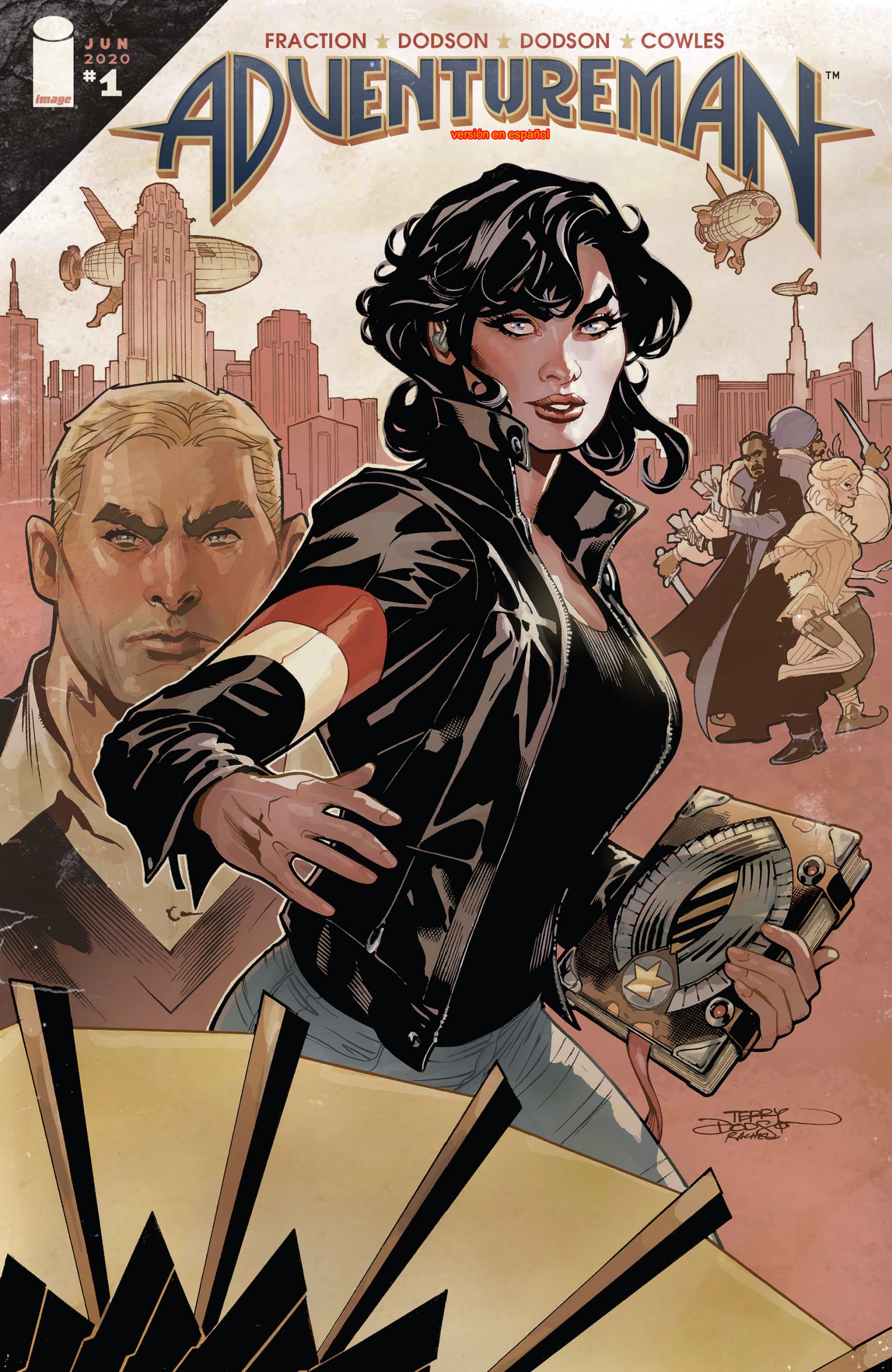 Portada ampliada de ADVENTUREMAN