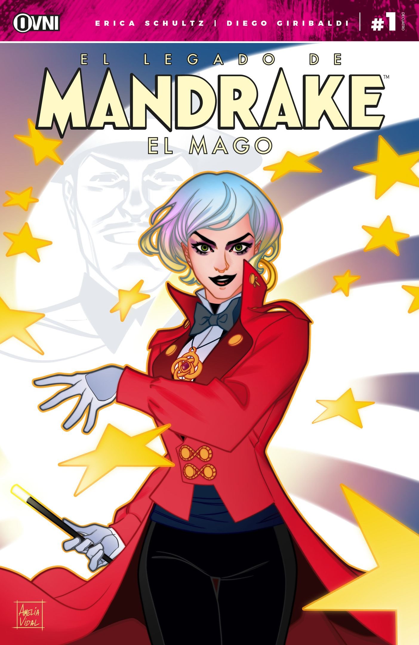 Portada ampliada de EL LEGADO DE MANDRAKE EL MAGO