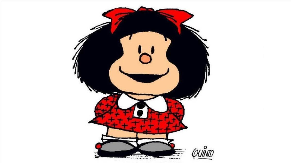 Portada ampliada de Mafalda