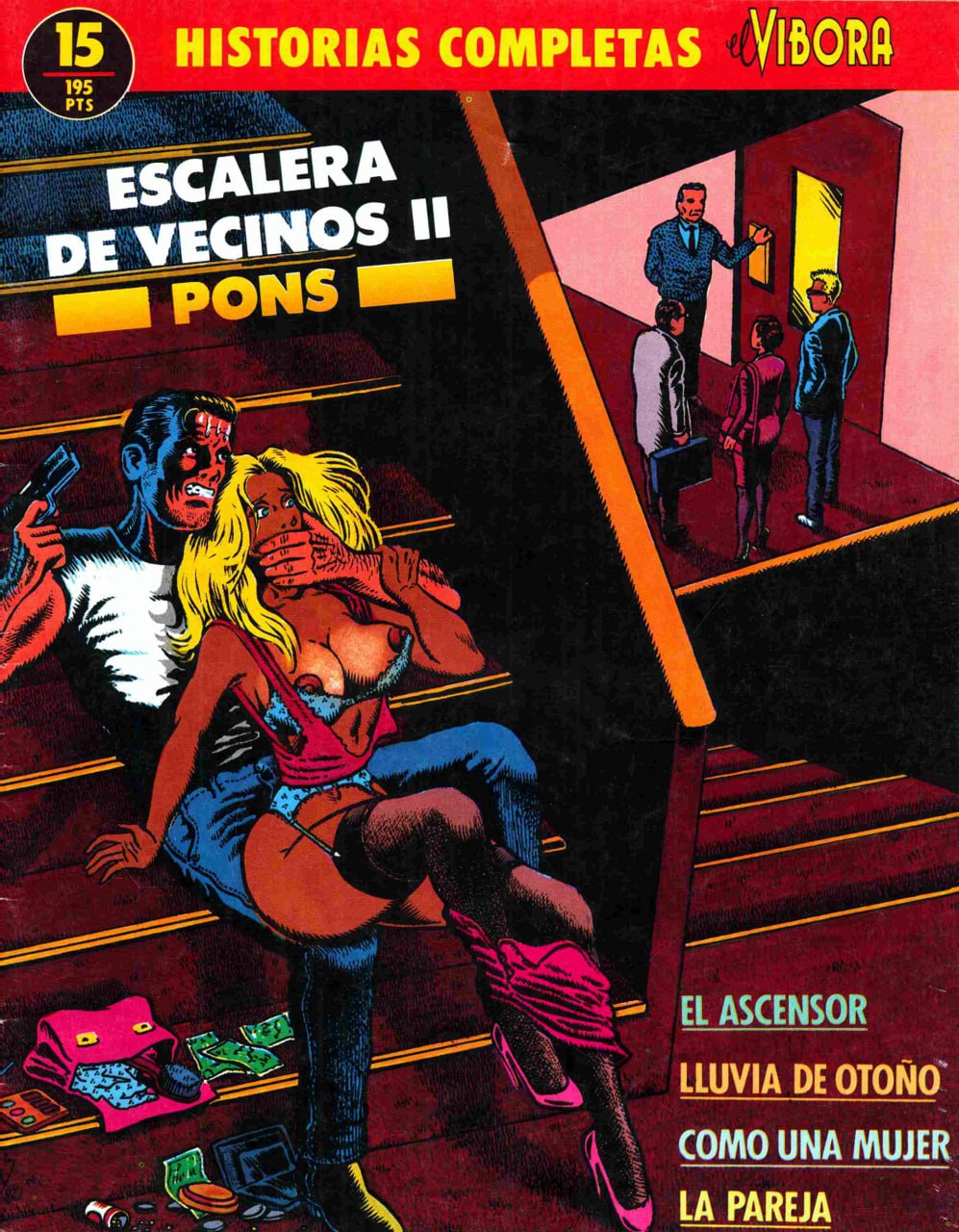 Portada ampliada de ESCALERA DE VECINOS II PONS
