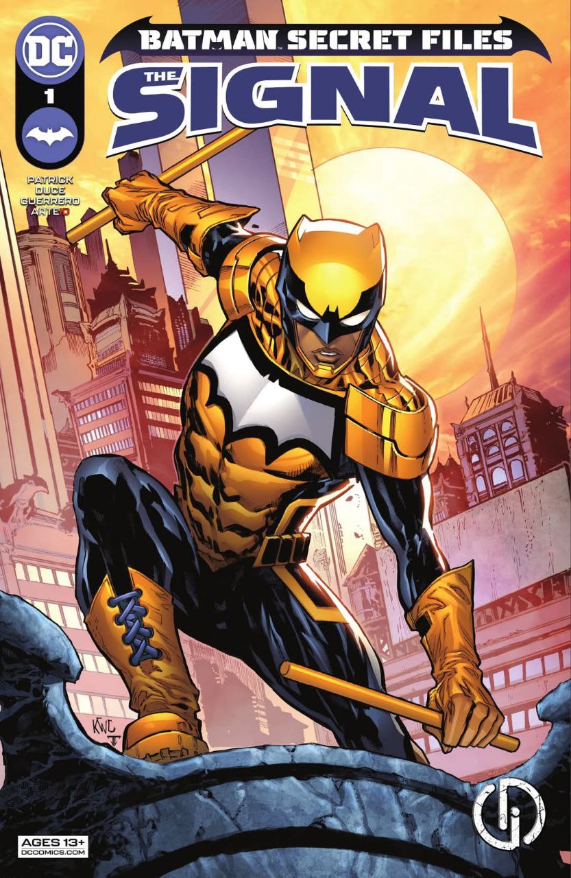 Portada ampliada de BATMAN SECRET FILES: THE SIGNAL