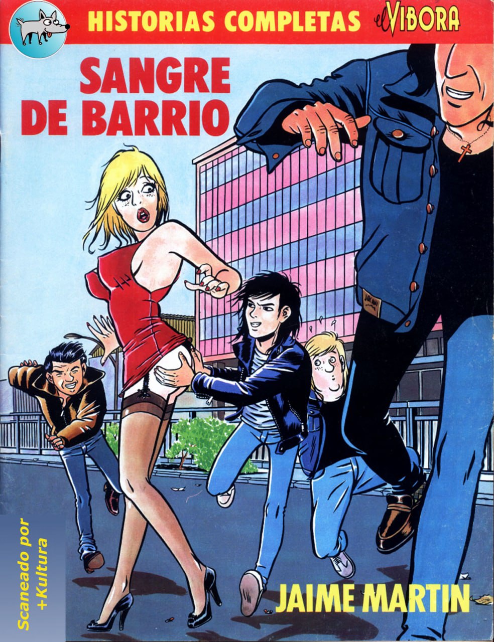 Portada ampliada de SANGRE DE BARRIO