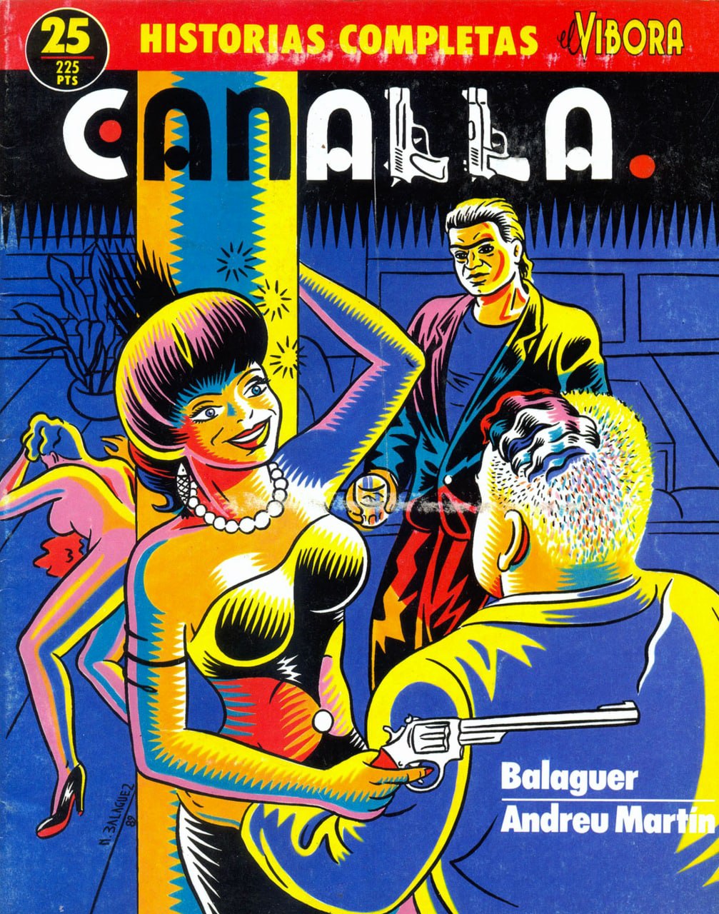 Portada ampliada de CANALLA