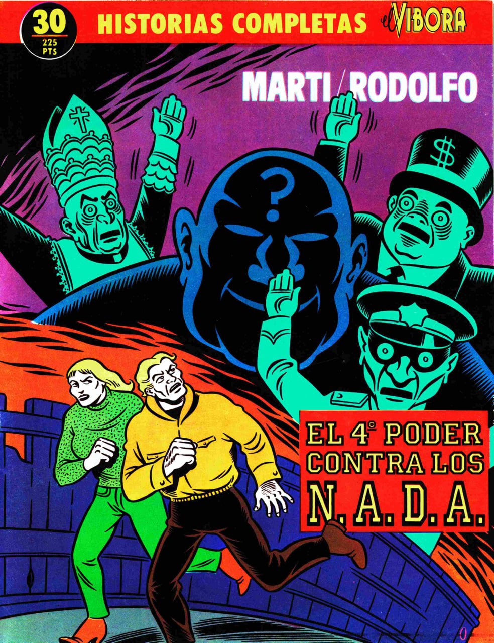 Portada ampliada de EL 4 PODER CONTRA LOS N.A.D.A.