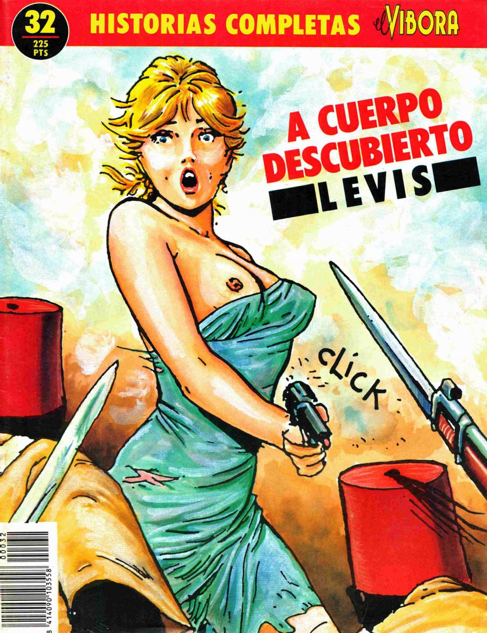 Portada ampliada de A CUERPO DESCUBIERTO