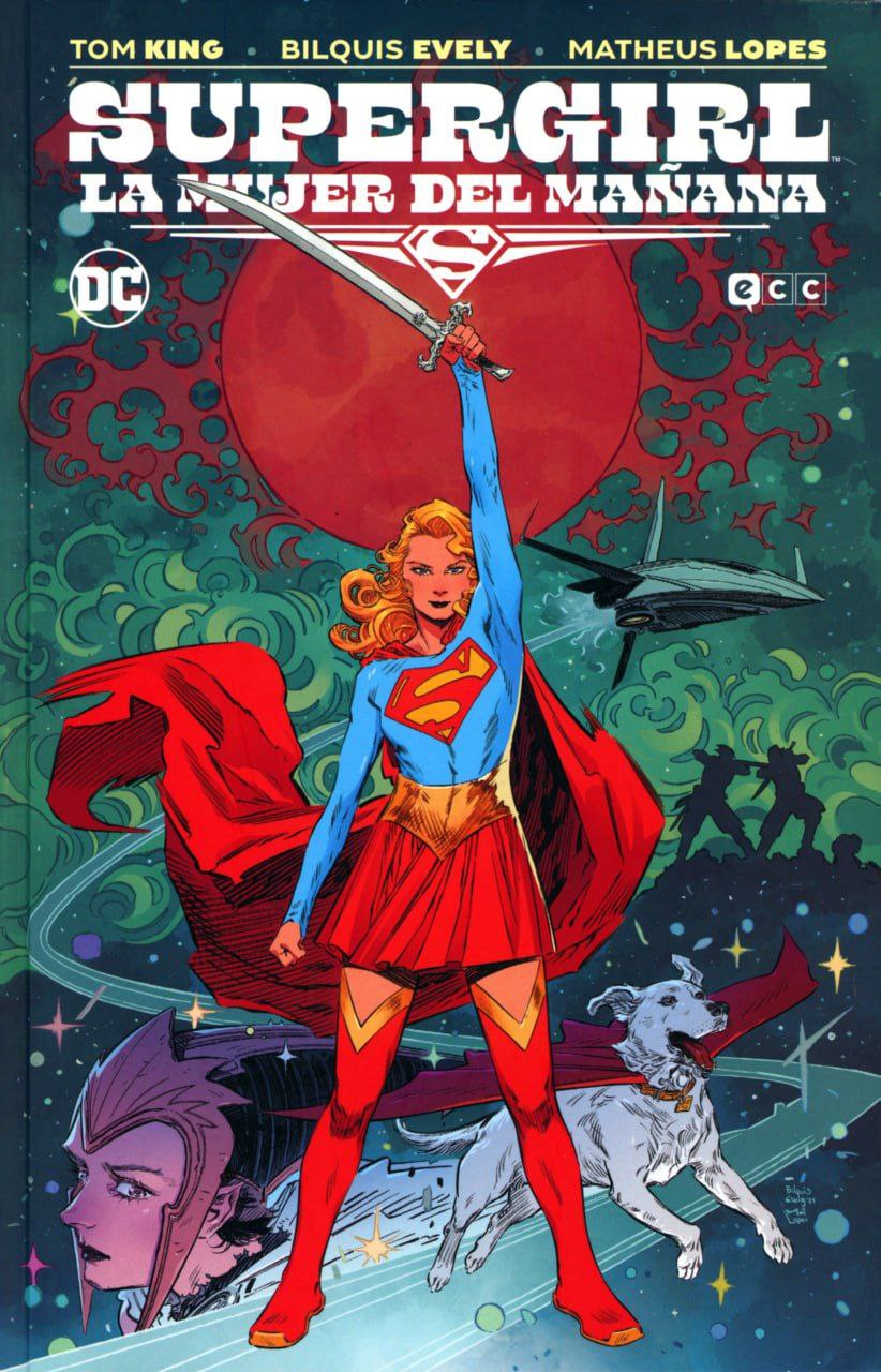Portada ampliada de SUPERGIRL LA MUJER DEL MANANA