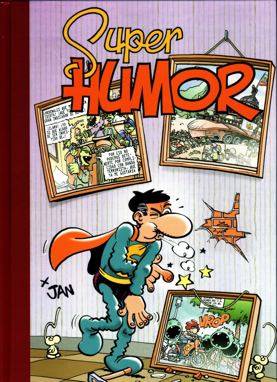 Portada ampliada de Super Humor