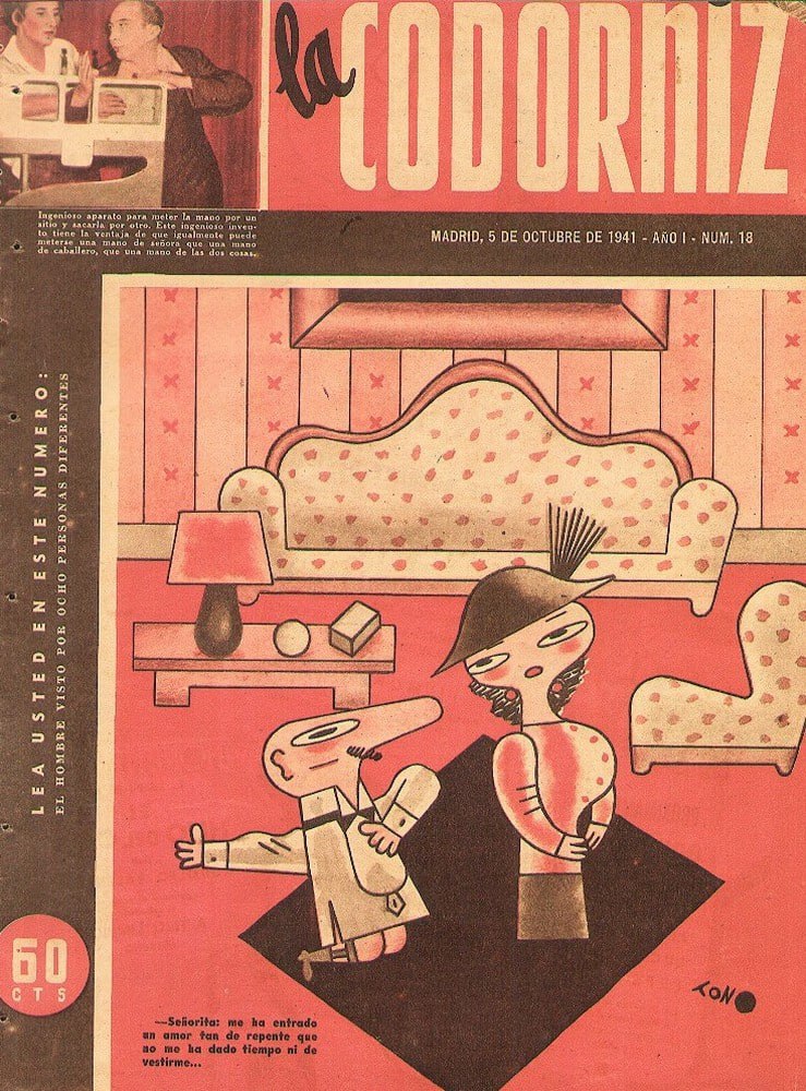 Portada ampliada de la CODORNIZ