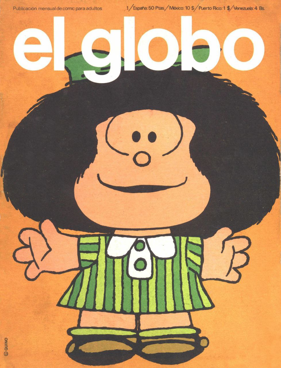 Portada ampliada de el globo