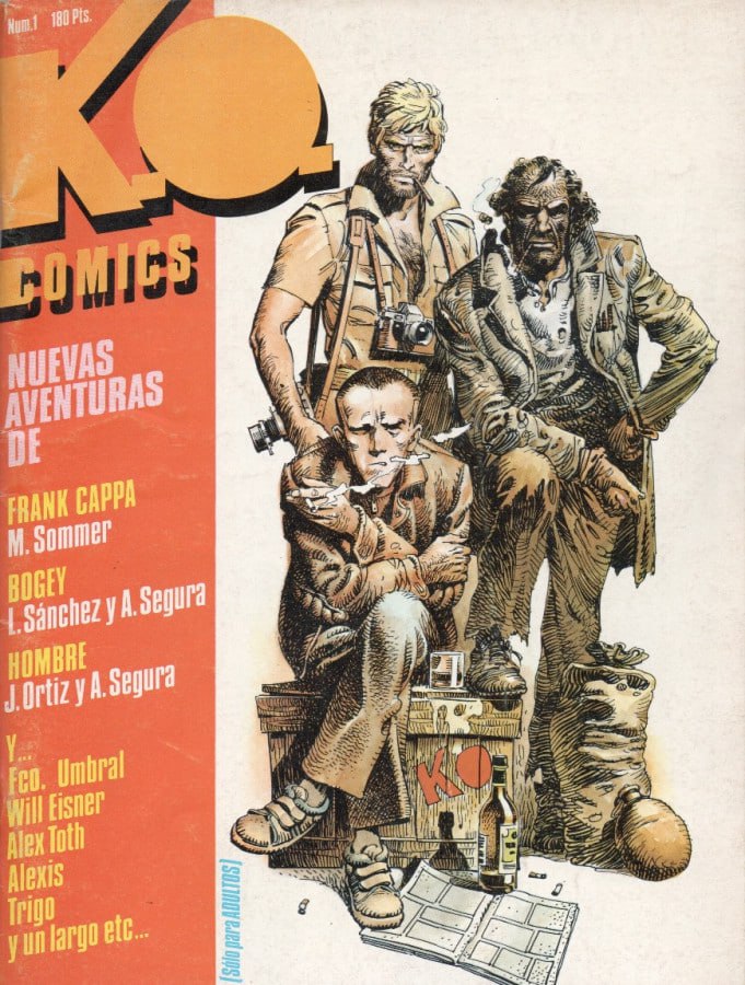 Portada ampliada de K