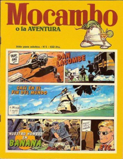 Portada ampliada de Mocambo o la AVENTURA