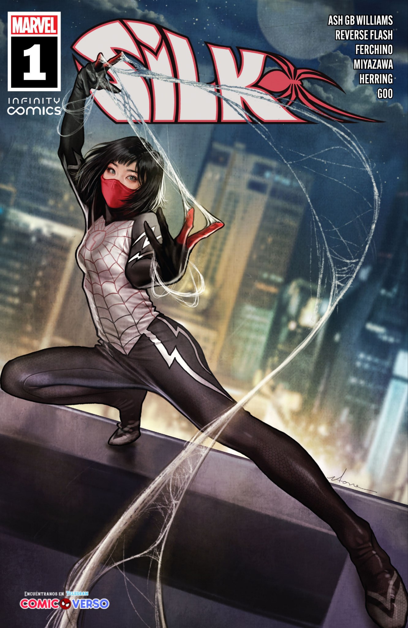 Portada ampliada de Silk
