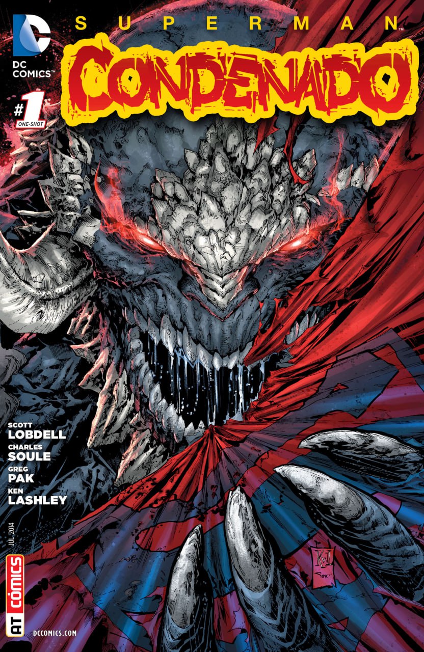 Portada ampliada de SUPERMAN: CONDENADO