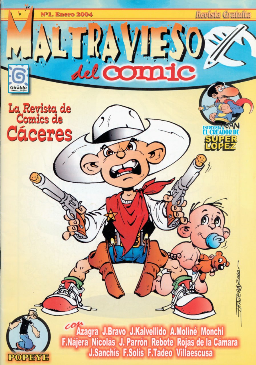 Portada ampliada de Maltraveso el comic