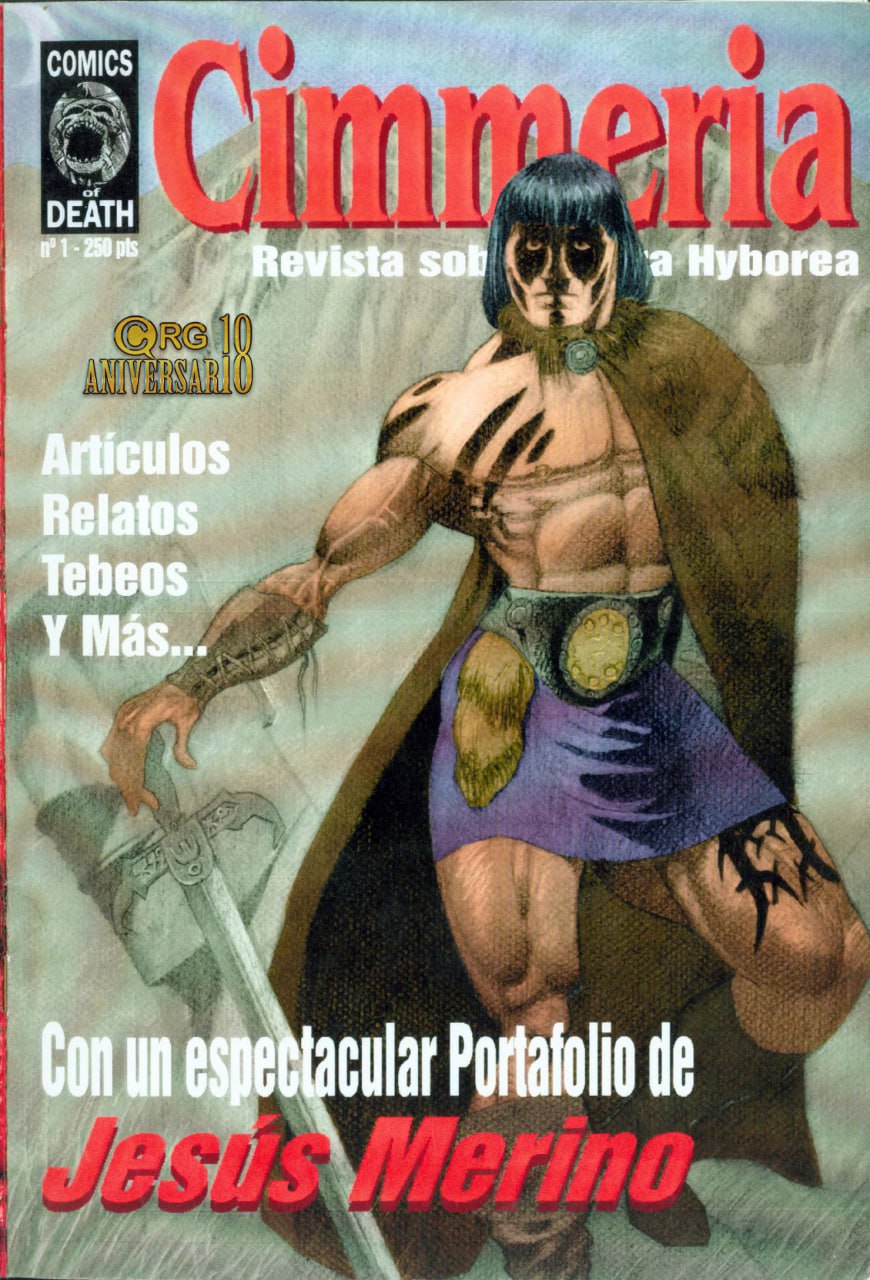Portada ampliada de Cimmeria