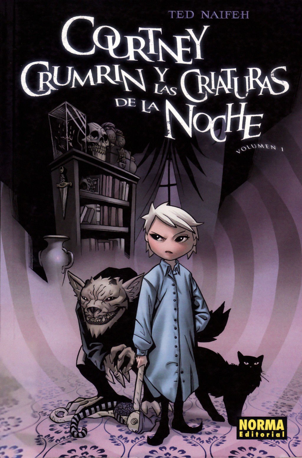 Portada ampliada de Cortney Crumrin y las criaturas de la noche