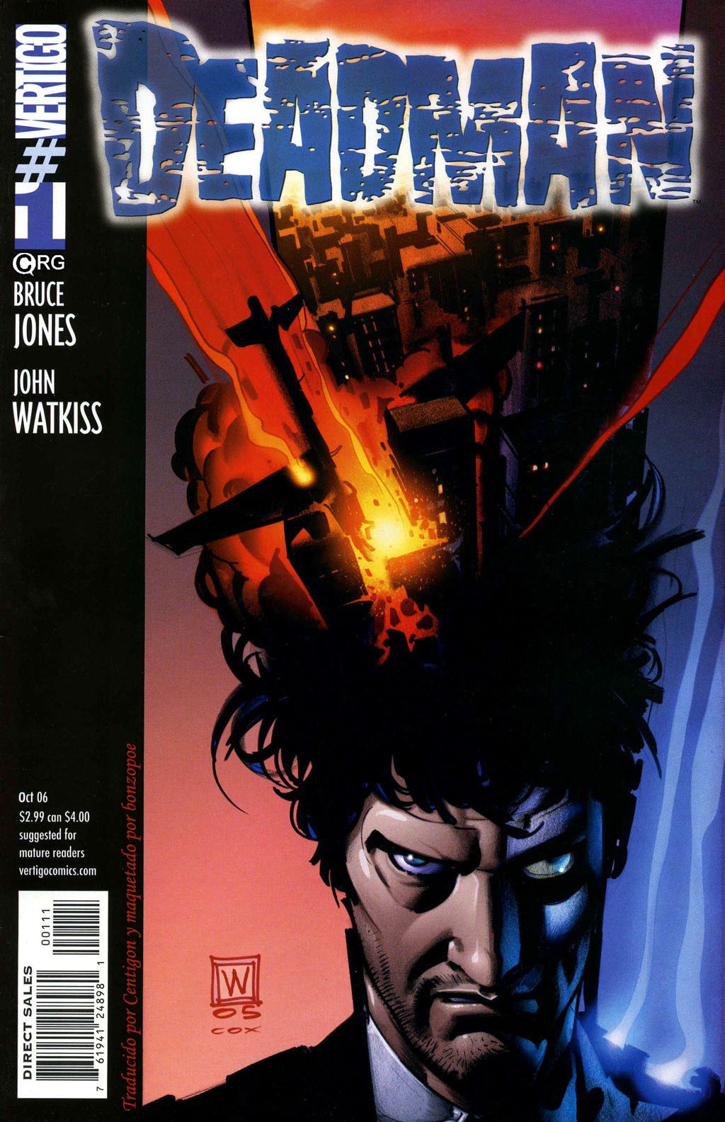 Portada ampliada de Deadman