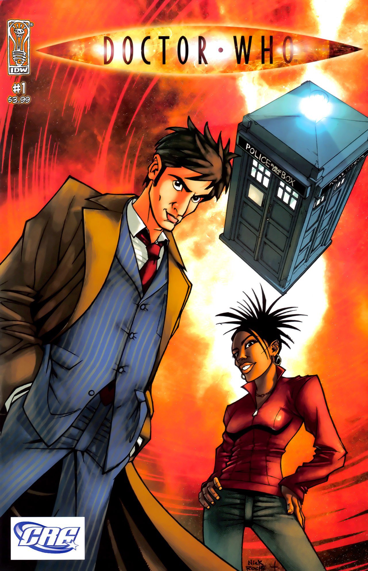 Portada ampliada de DOCTOR WHO