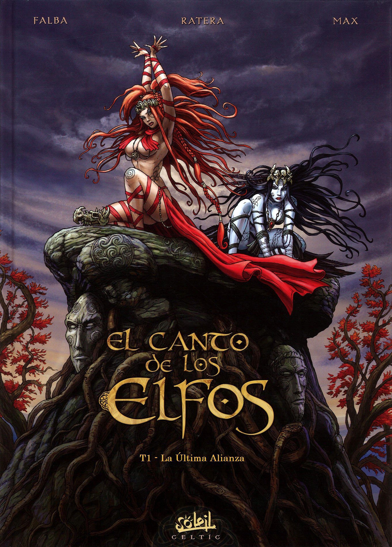 Portada ampliada de EL CANTO de los ELFOS