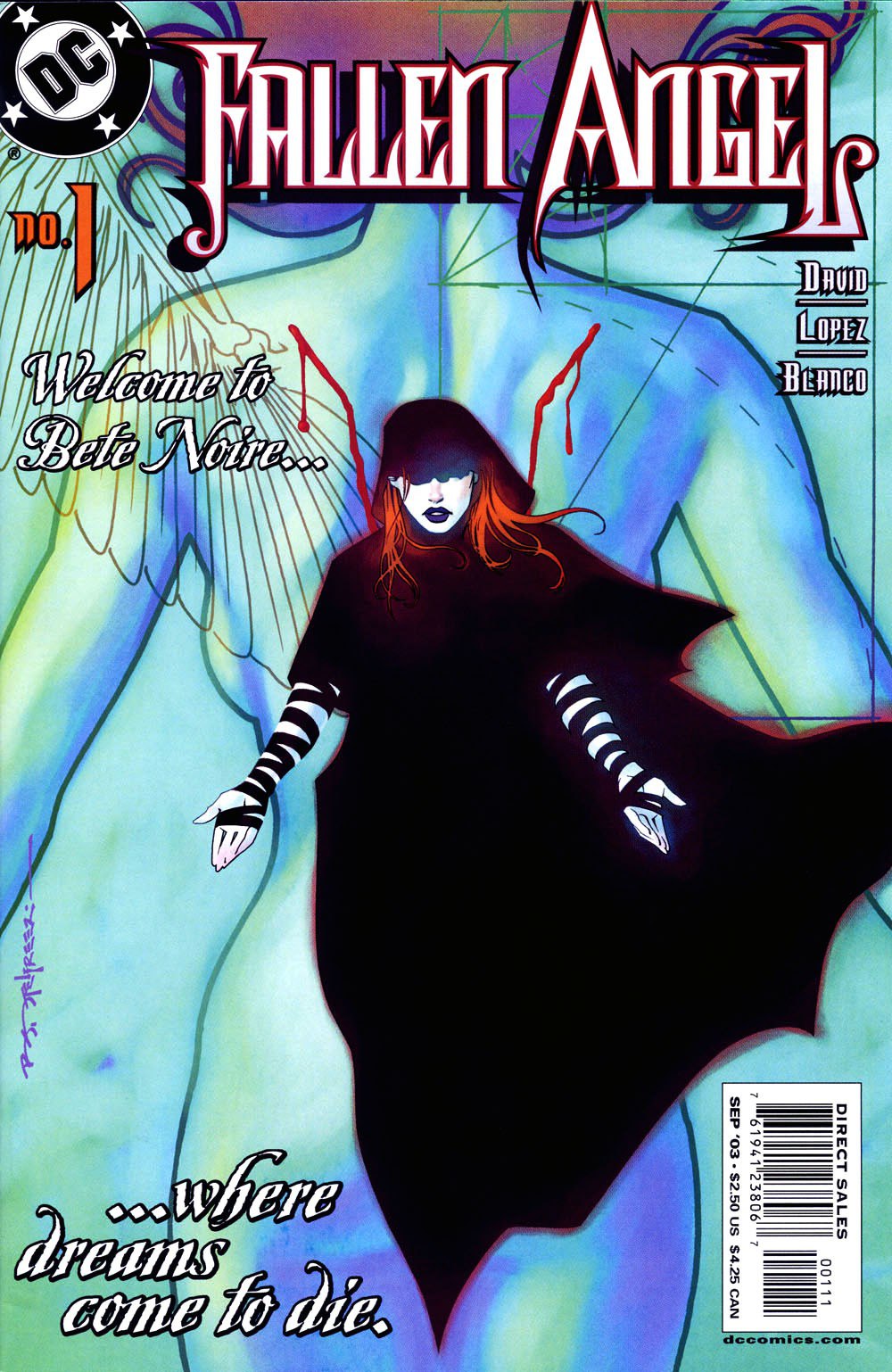 Portada ampliada de Fallen Angel