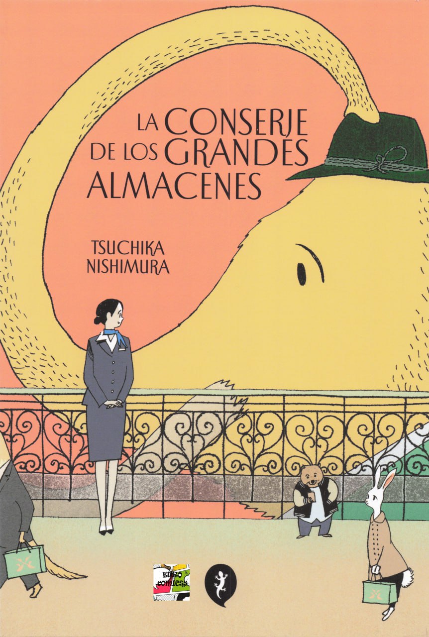 Portada ampliada de LA CONSERJE DE LOS GRANDES ALMACENES