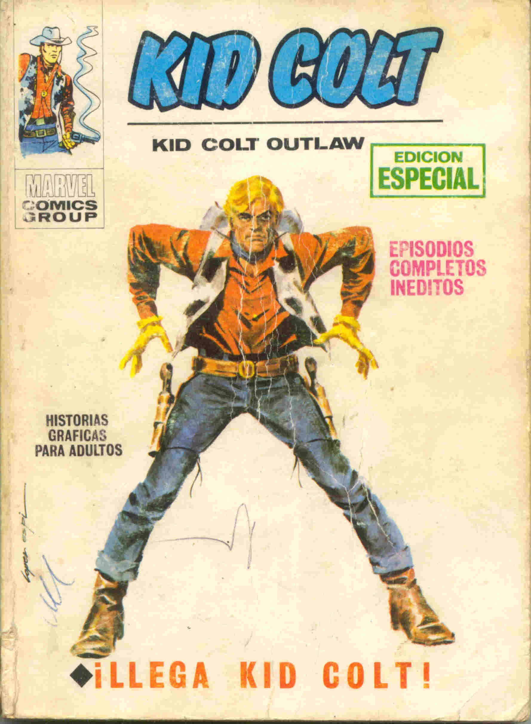 Portada ampliada de KID COLT