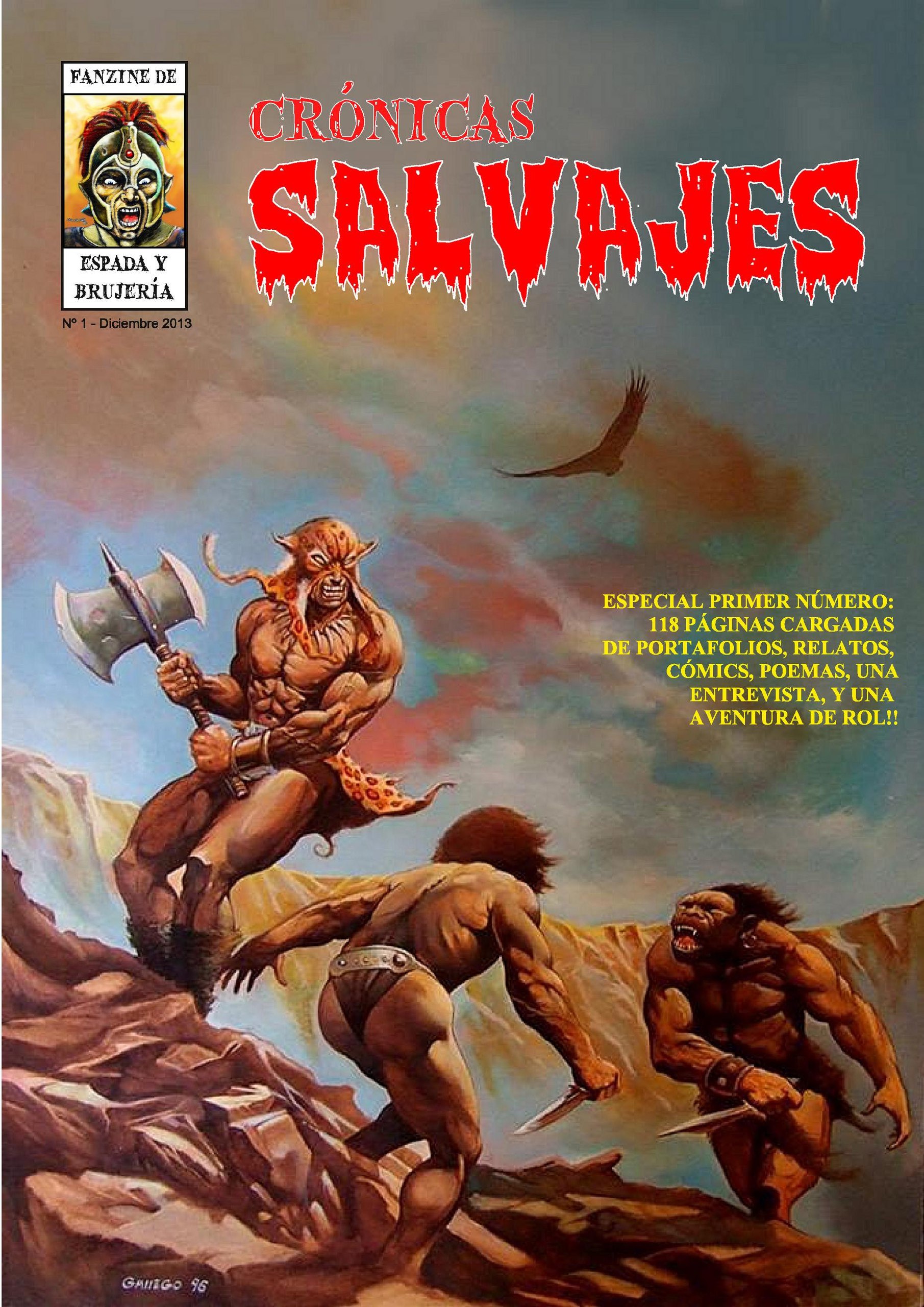 Portada ampliada de CRÓNICAS SALVAJES