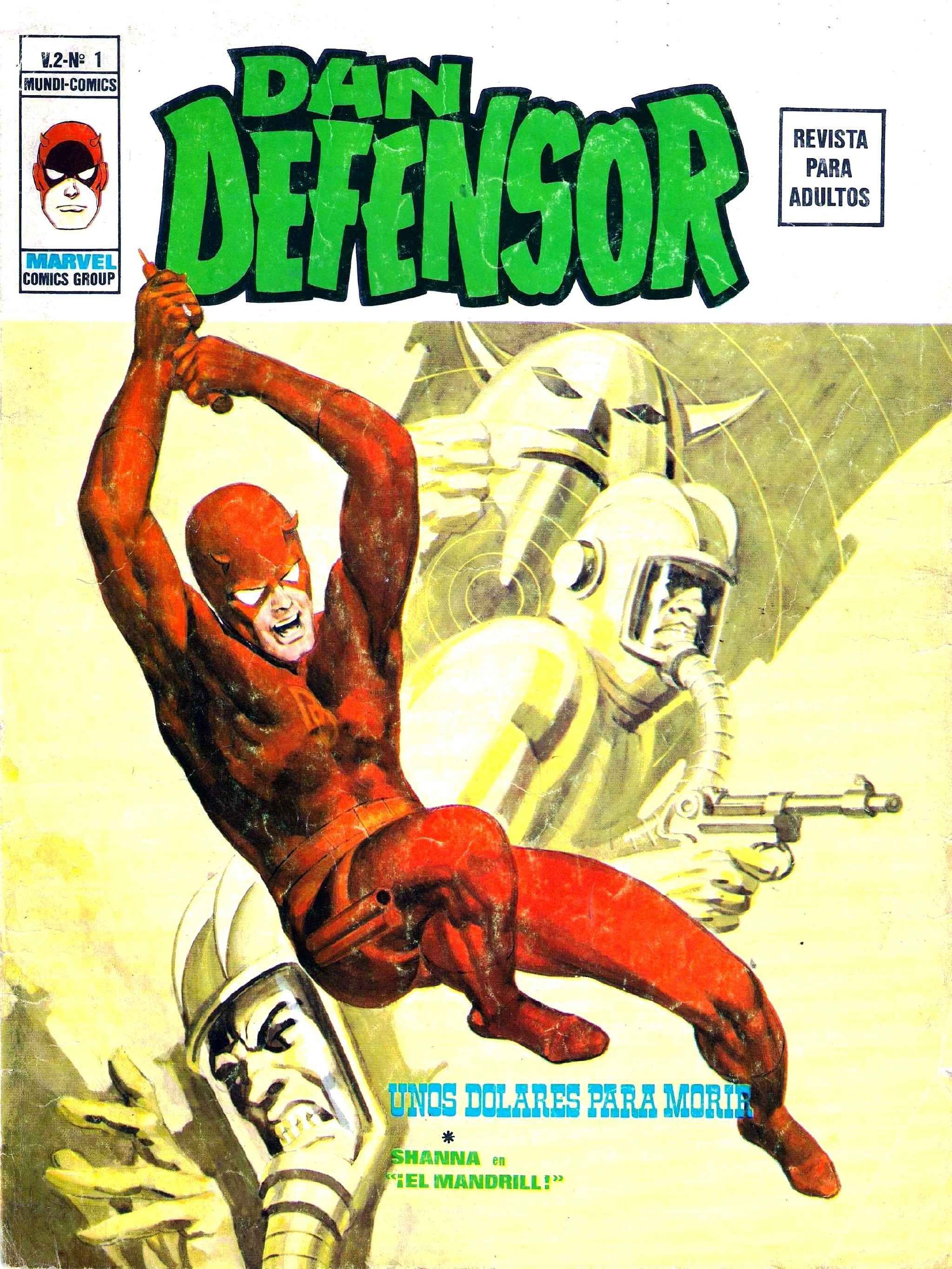 Portada ampliada de Dan Defensor