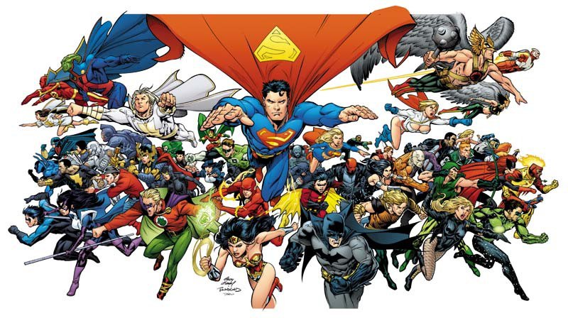 Portada ampliada de Imagenes DC