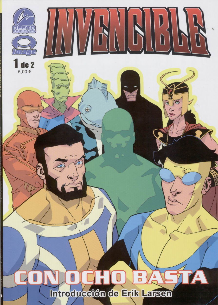Portada ampliada de INVENCIBLE