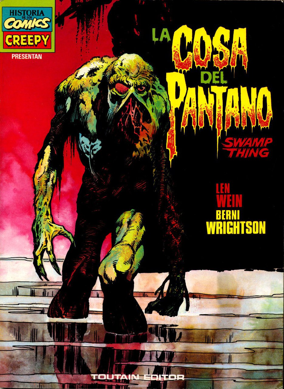 Portada ampliada de La Cosa del Pantano Swamp Thing